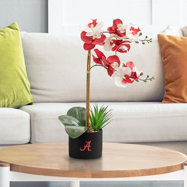 Quicskcart  Alabama State Faux Orchid， Indoor Artificial Plant For Home Decor