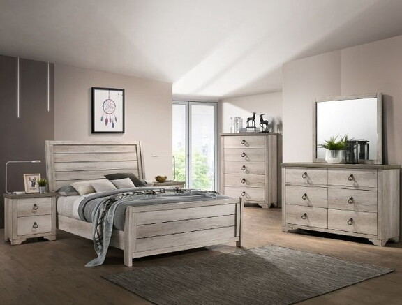 Crown Mark SETB3050 Patterson Panel Bedroom Group