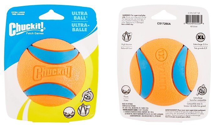 Chuckit! Ultra Rubber Ball Tough Dog Toy