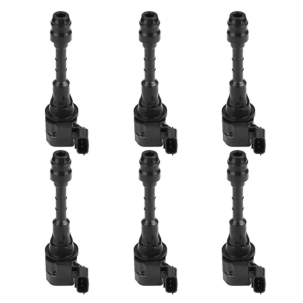 6pcs Car Ignition Coils Fit For Nissan Infiniti G35 M35 Fx35 Uf401 22448-al61c