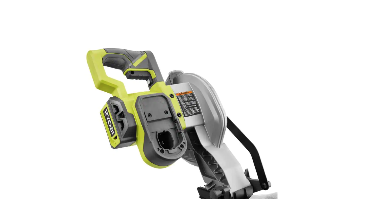 RYOBI P553-P5231 ONE+ 18V Lithium-Ion Cordless 7-1/4 in. Compound Miter Saw and Orbital Jig Saw (Tools Only)