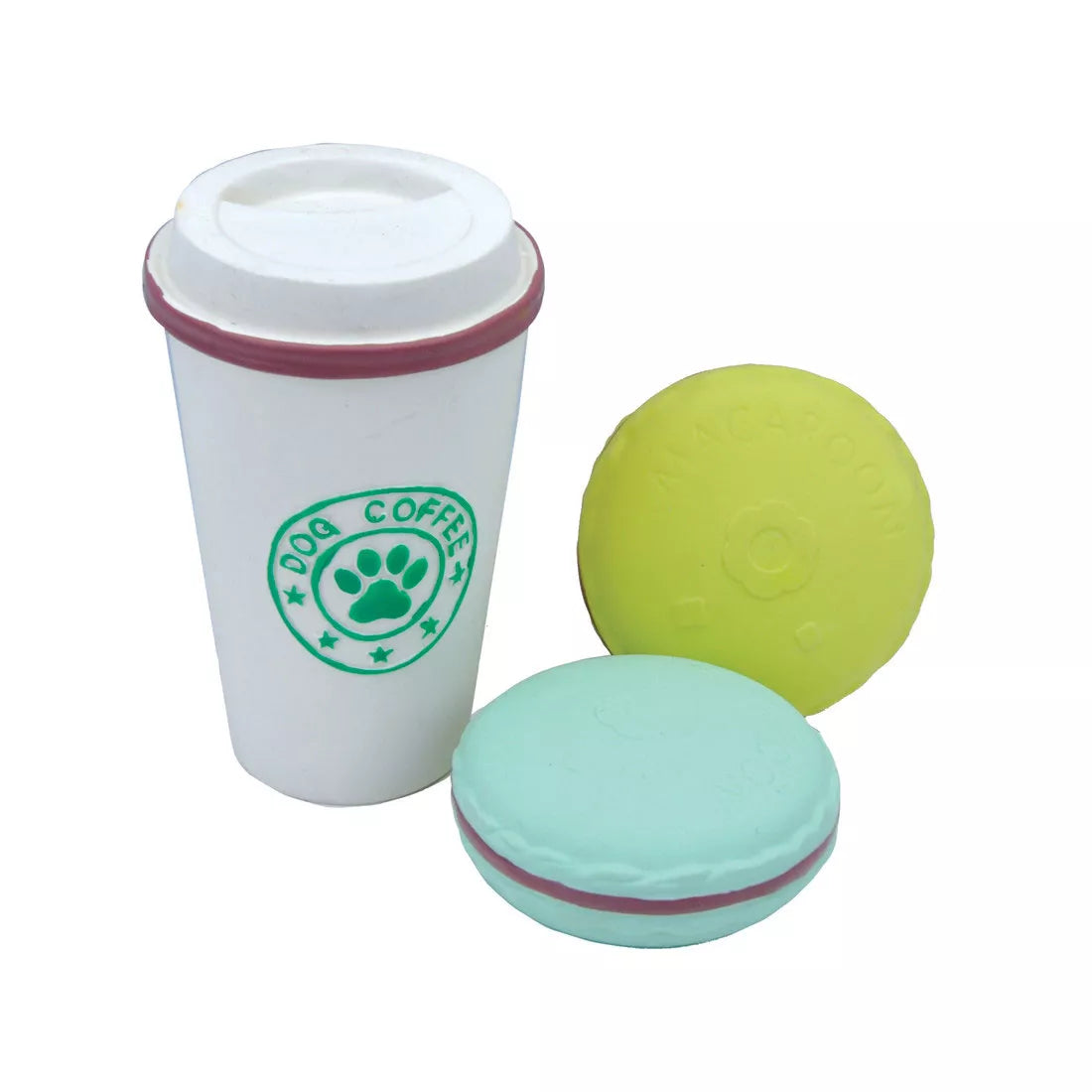 Lil Pals Coffee And Cookies Dog Toy