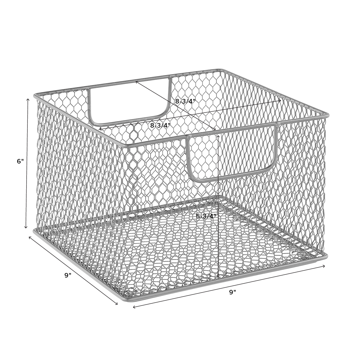 Omaha Steel Mesh Stackable Bins