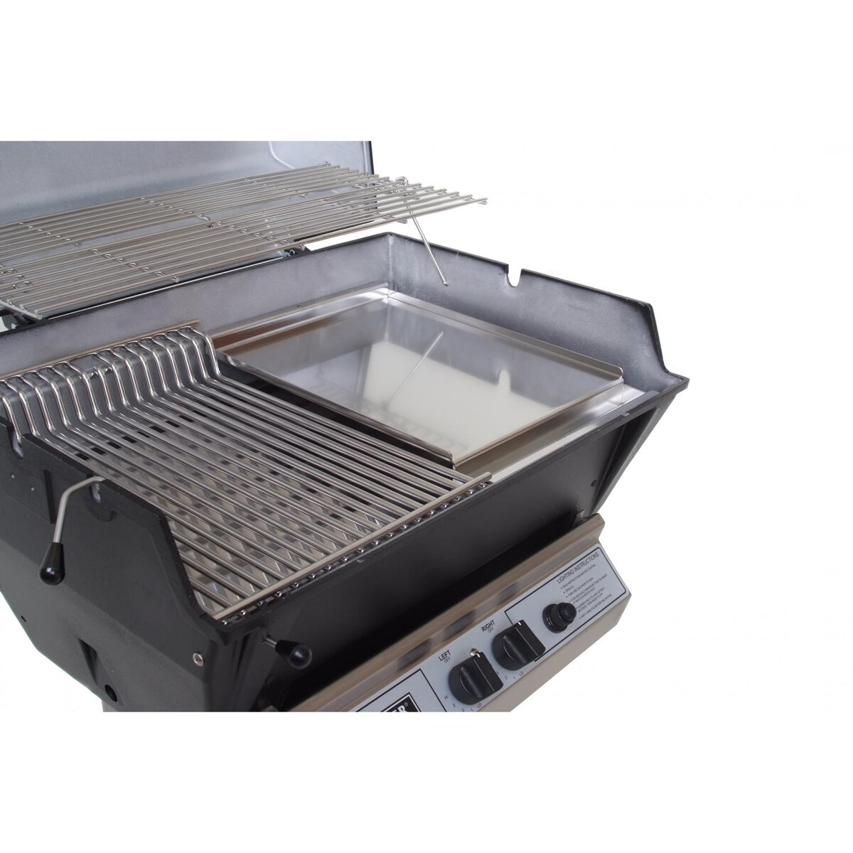 Broilmaster P3-SX Super Premium Propane Gas Grill On Stainless Steel Cart