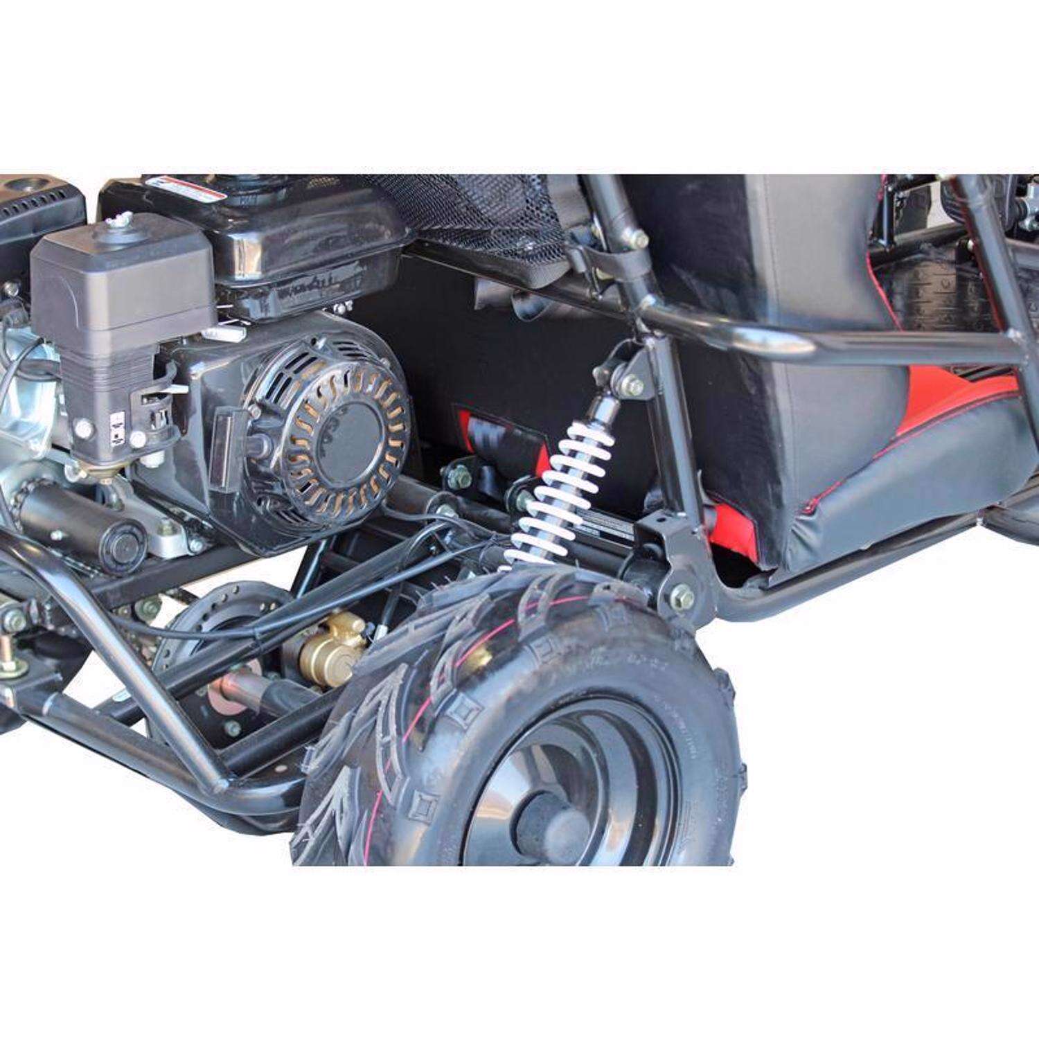 Coleman Powersports Unisex Go-Cart Black