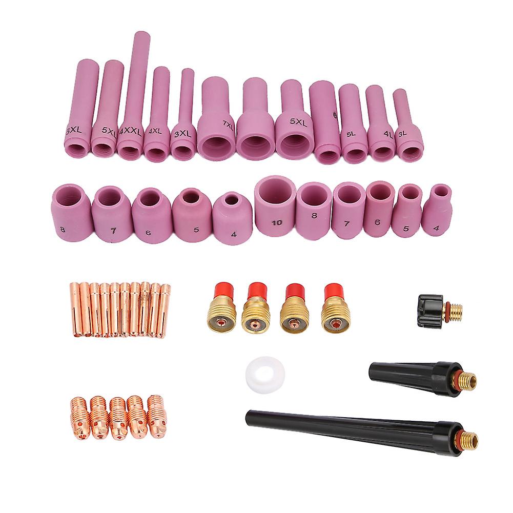 46pcs/set Wp-9/20/25 Series Tig Welding Torch Consumables Accessories