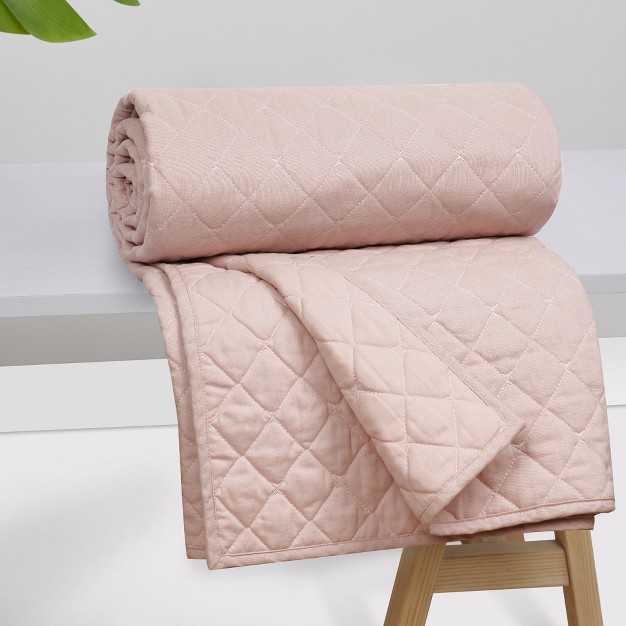 Austin Linen Blend Quilted Throw Levtex Home