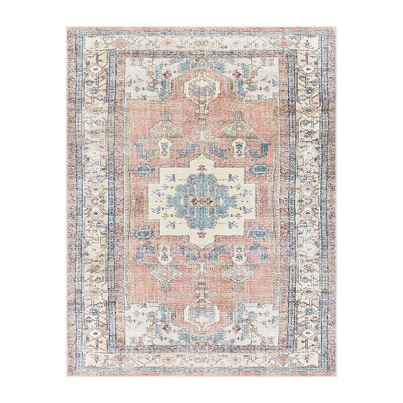 Decor 140 Axel Traditional Washable Area Rug