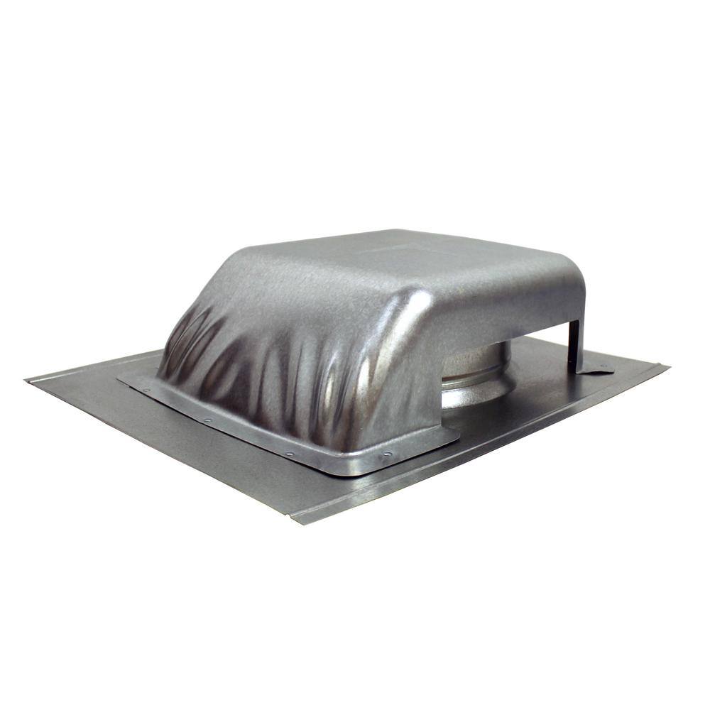 Air Vent 40 sq. in. NFA Galvanized Slant-Top Roof Louver Static Vent in Mill RVG40ML