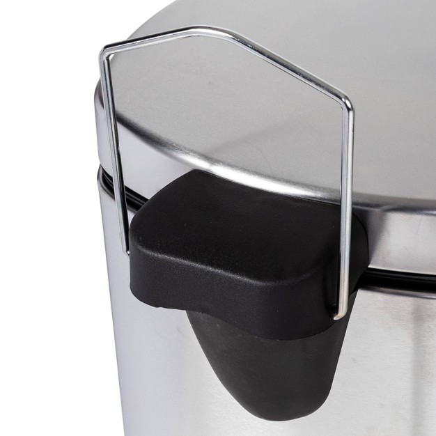 Honey can do 30l Soft Close Stainless Steel Step Trash Can