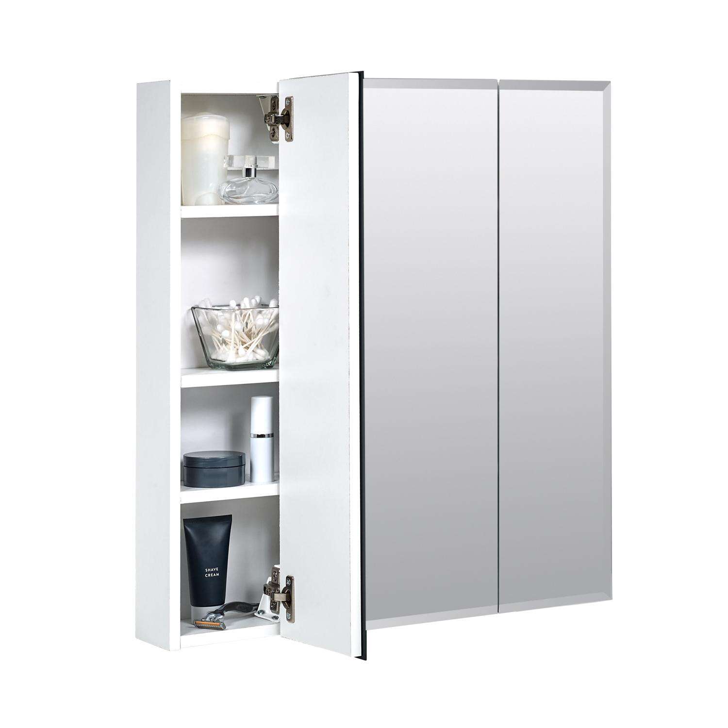 Zenith Products 25.5 in. H X 23.63 in. W X 4-1/2 in. D Rectangle Medicine Cabinet