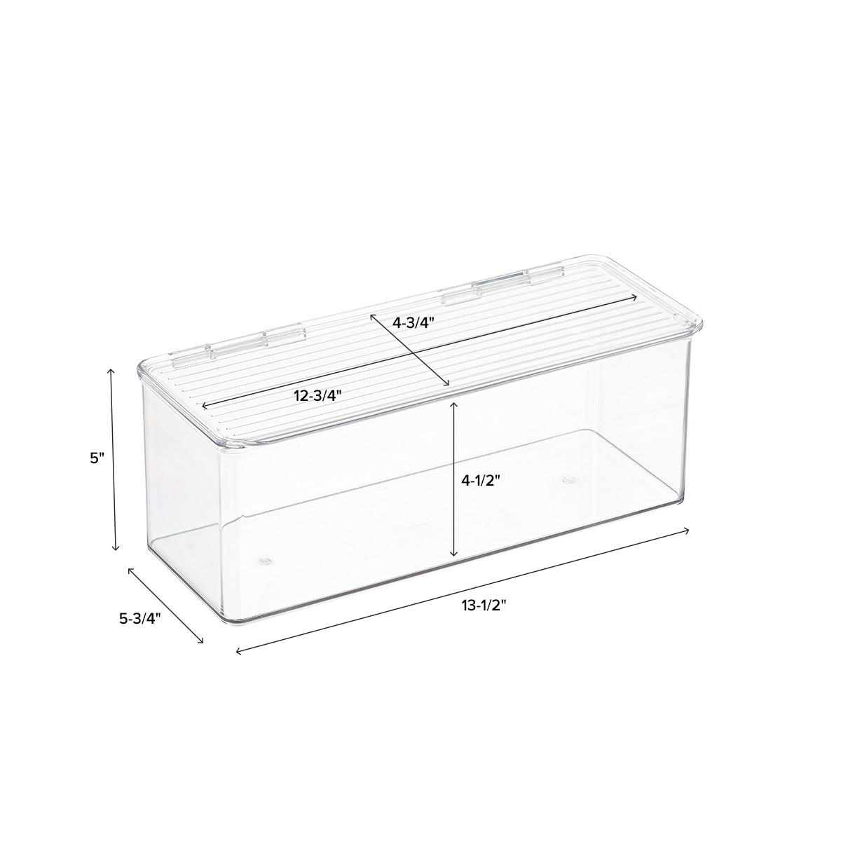 HingedLid Stackable Boxes