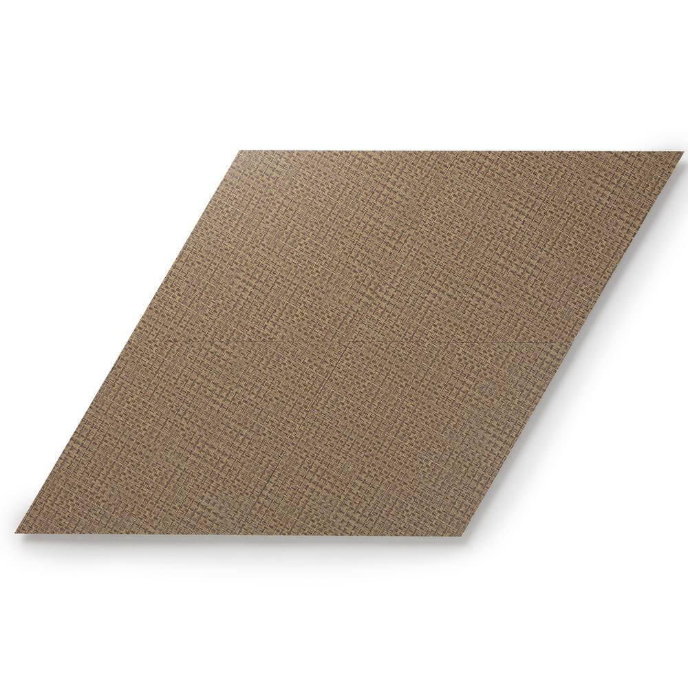 Lucida Surfaces MosaiCore Basketweave 28 MIL x 12 in. W x 17 in. L Glue Down Waterproof Vinyl Tile Flooring (15.2 sqftcase) SC-4202