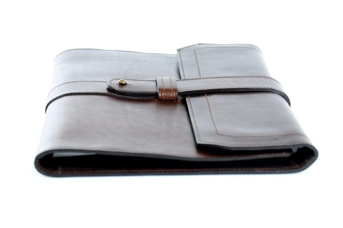 Vachetta Leather Post-Strap Padfolio