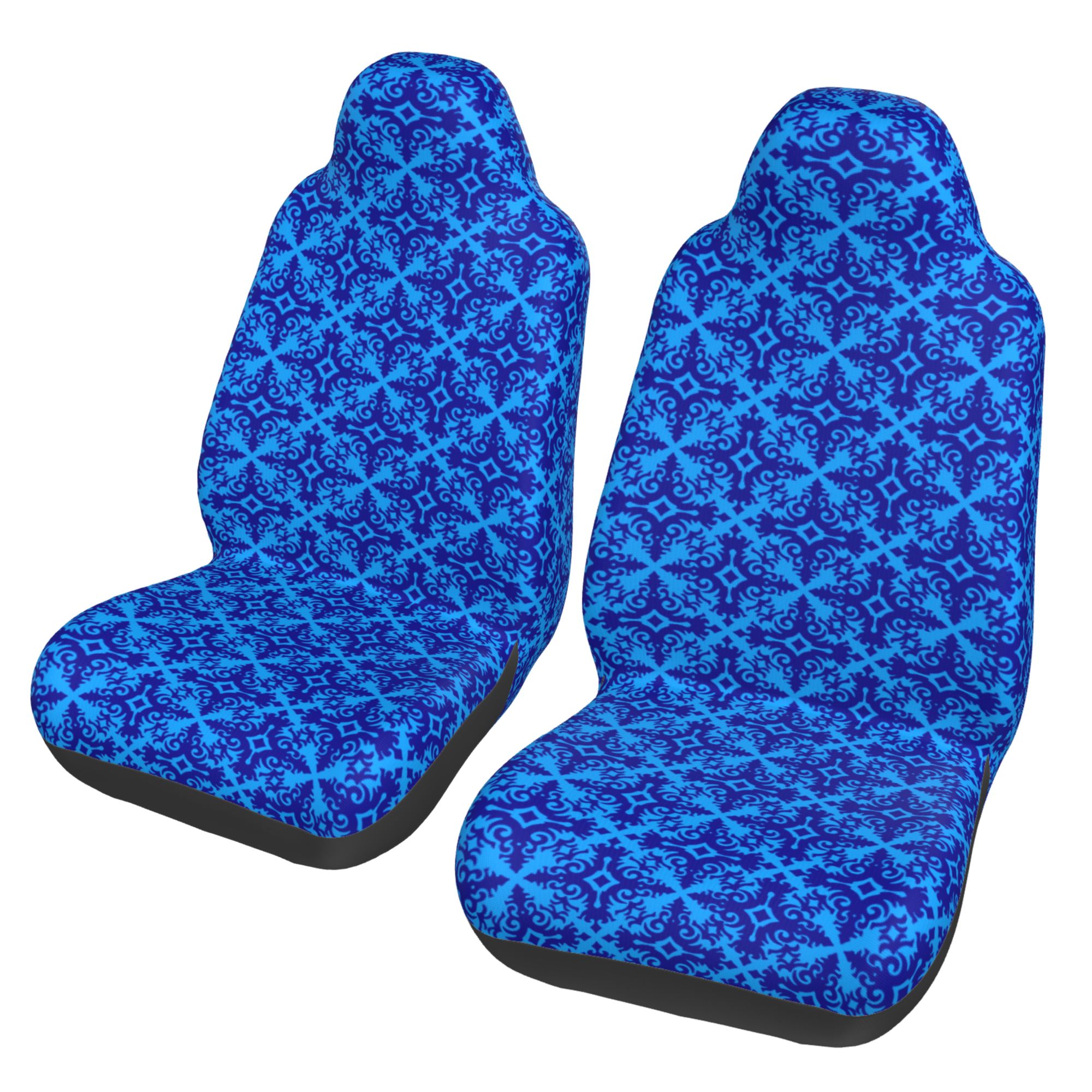 ZICANCN Car Seat Covers Front Seats Only，Retro Decoration Automotive Seat Covers Protectors for Cars Trucks Suv 2 Pack