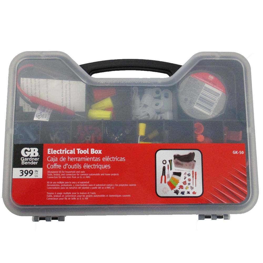 Gardner Bender DIY Electrical Tool Box (399-Piece) GK-50N