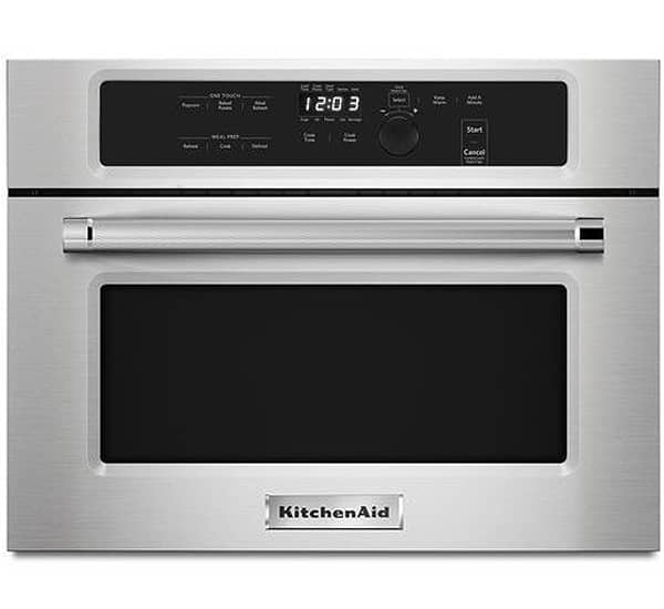 KitchenAid 24 Stainless Steel Built In Microwave Oven