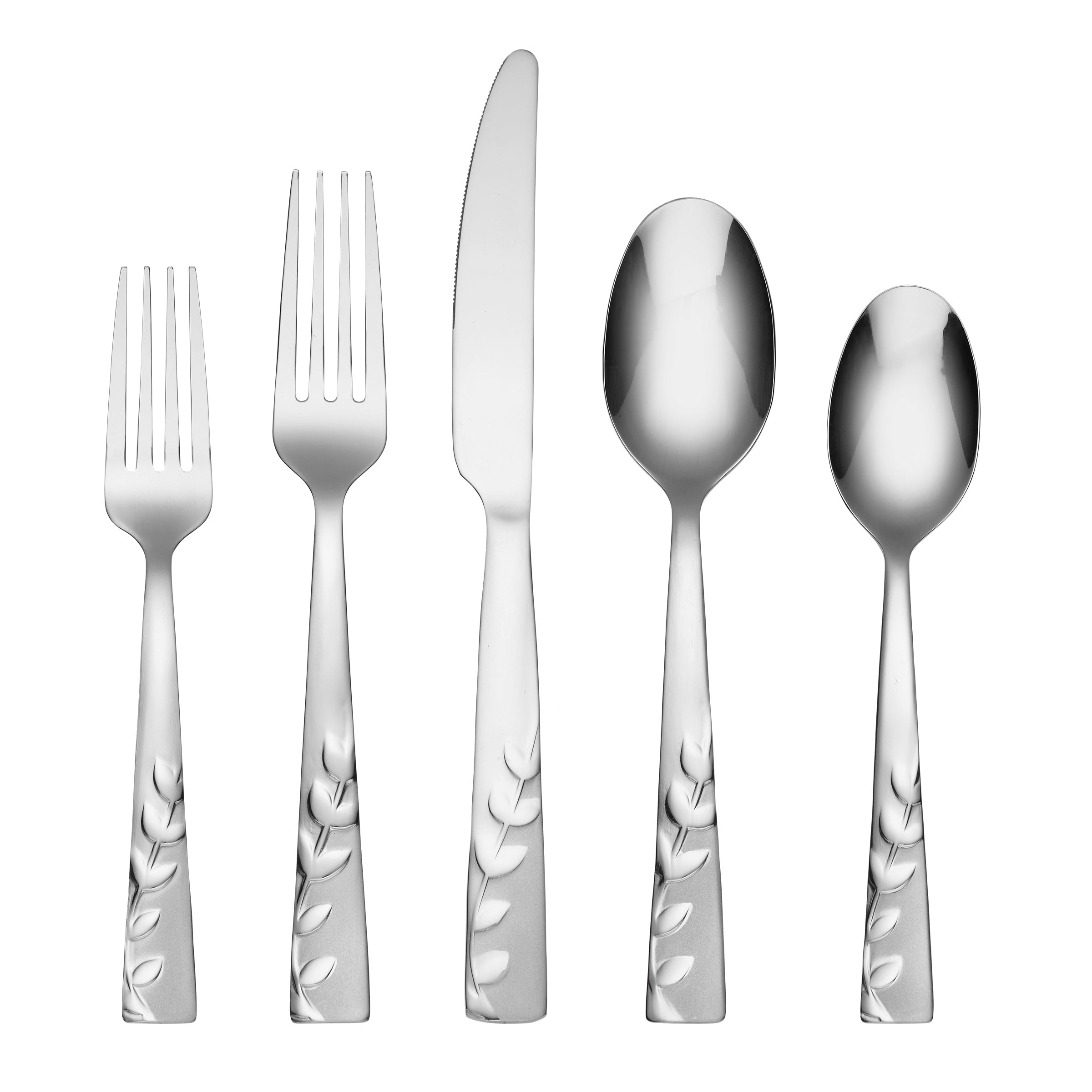 Blossom Sand 20-Piece Flatware Set