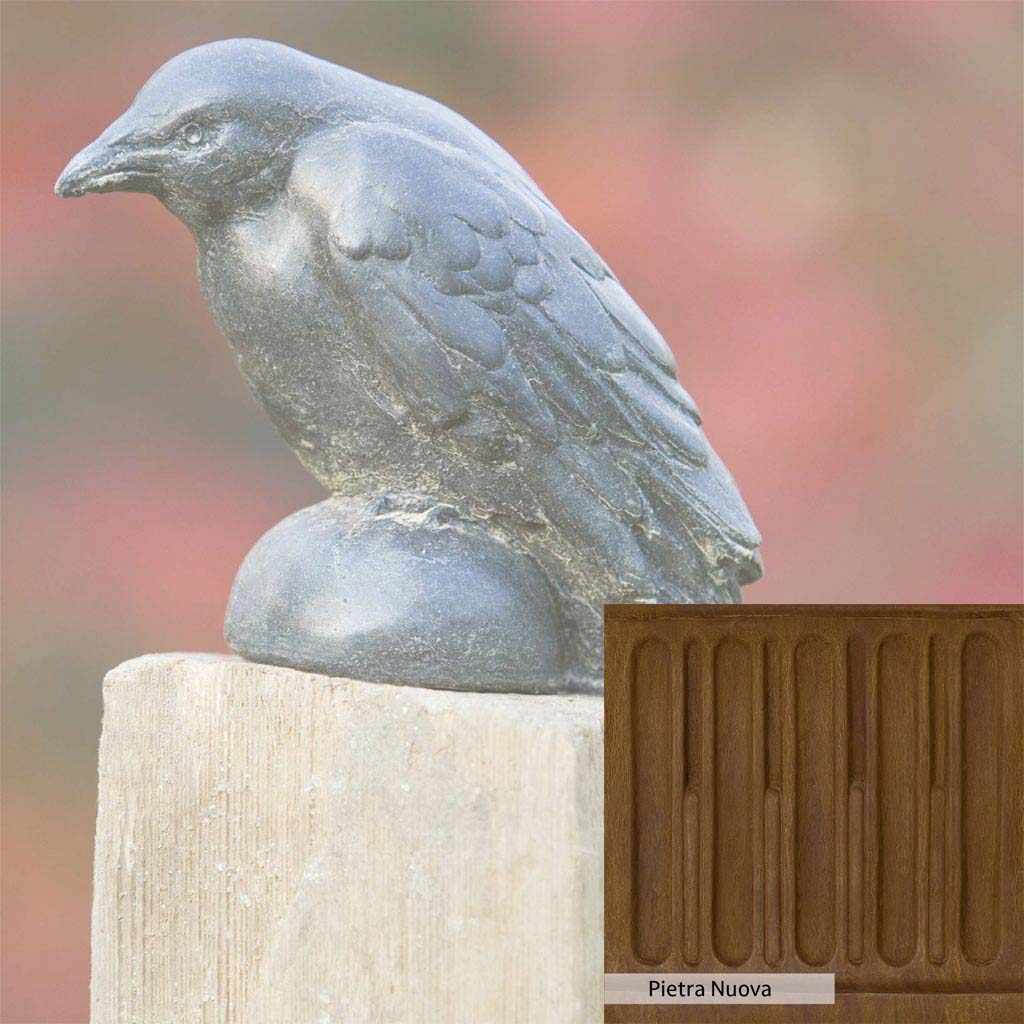 Campania International Small Raven Statue