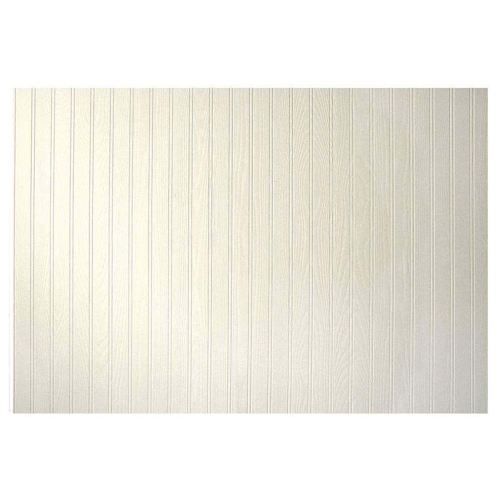 316 in. x 48 in. x 32 in. Pinetex White Wainscot Panel HD16332481