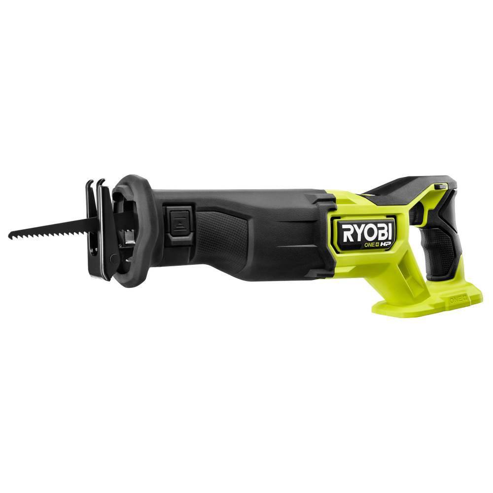 RYOBI ONE+ HP 18V Brushless Cordless Reciprocating Saw Kit with 4.0 Ah HIGH PERFORMANCE Battery and Charger PBLRS01K1