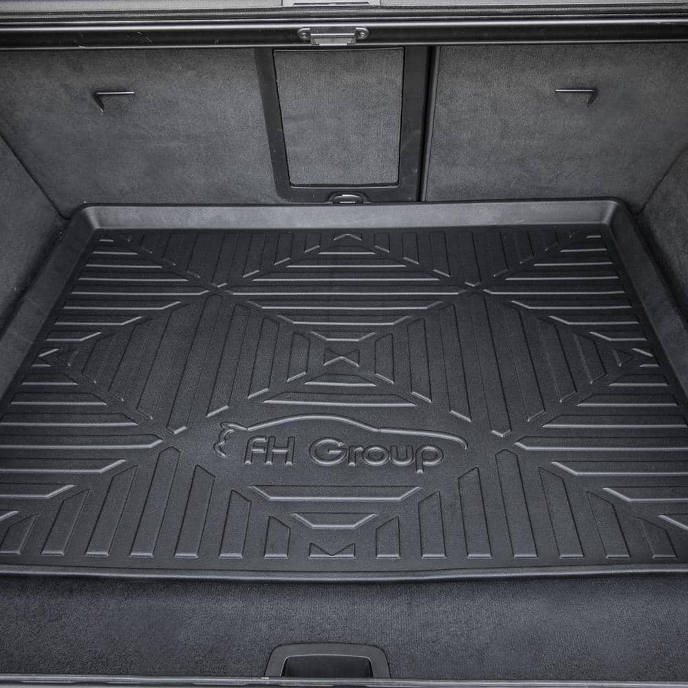 FH Group 40 in. x 32 in. x 2 in. Large Rubber Ultimate Weather Proof Cargo Mat/Tray DMF16407BLK-40