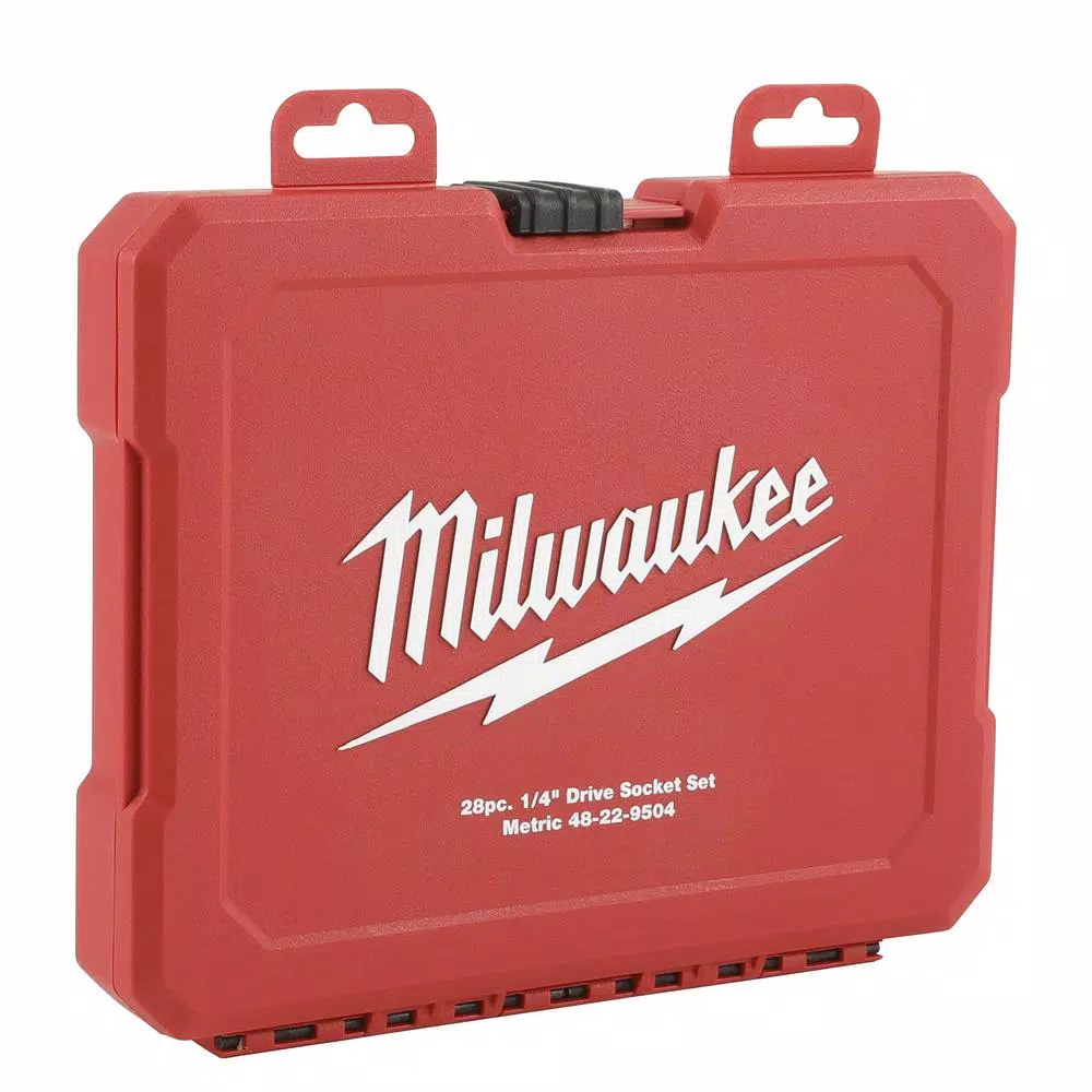 Milwaukee 1/4 in. and 3/8 in. Drive SAE Ratchet and Socket Mechanics Tool Set (54-Piece) and#8211; XDC Depot