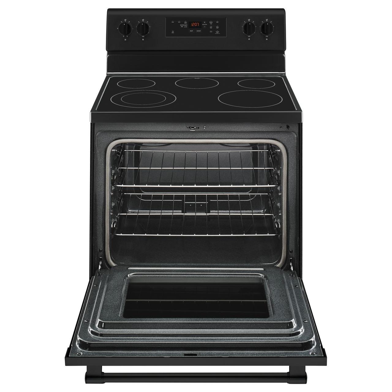 Maytag 30-inch Freestanding Electric Range with Precision Cooking? System YMER6600FB