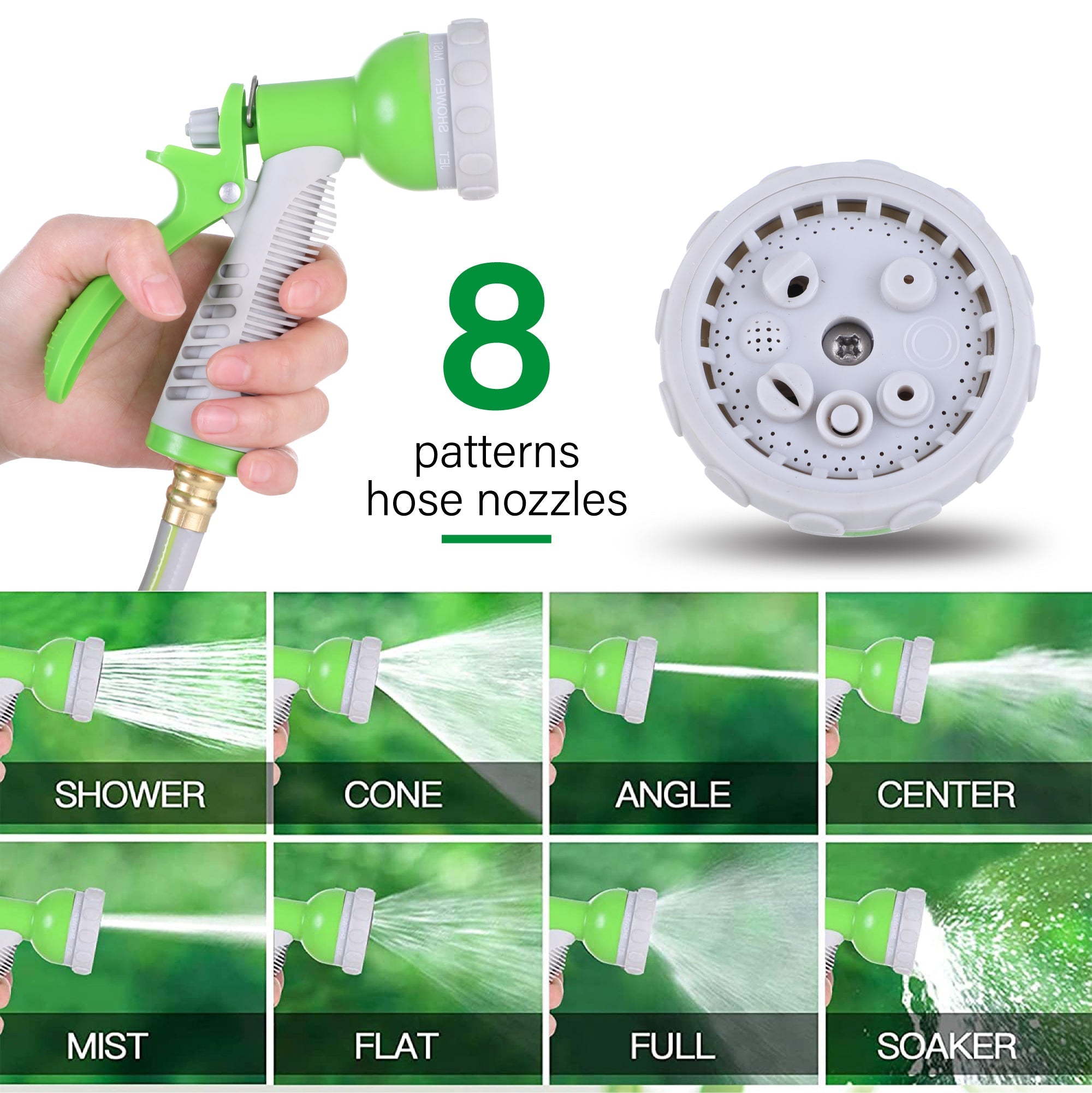 Sophia and William 100ft Wall Mounted Retractable Garden Hose Reel