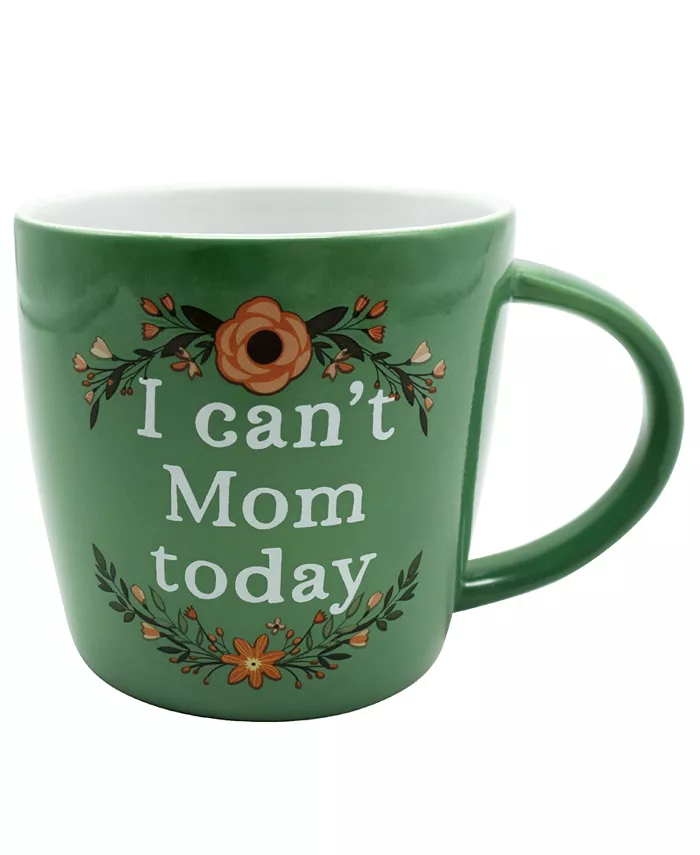 TMD Holdings I Can't Mom Today Happy Hour Lovisa Mug and Stemless Wine Glass Set