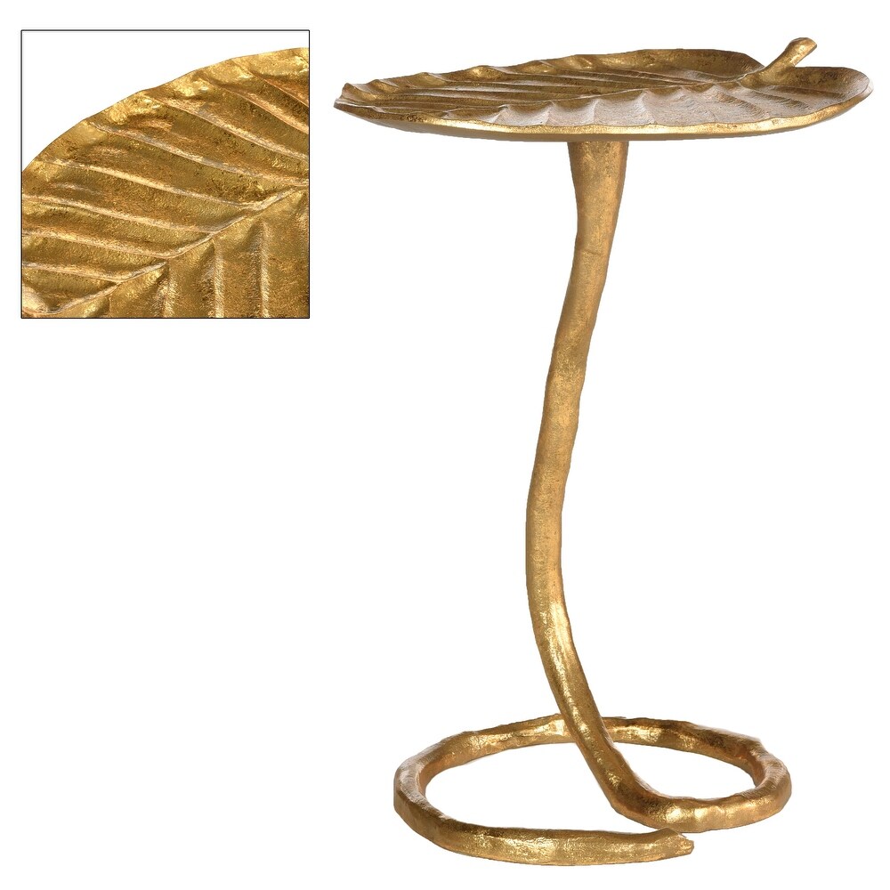 SAFAVIEH Mina Gold Side Table   15\