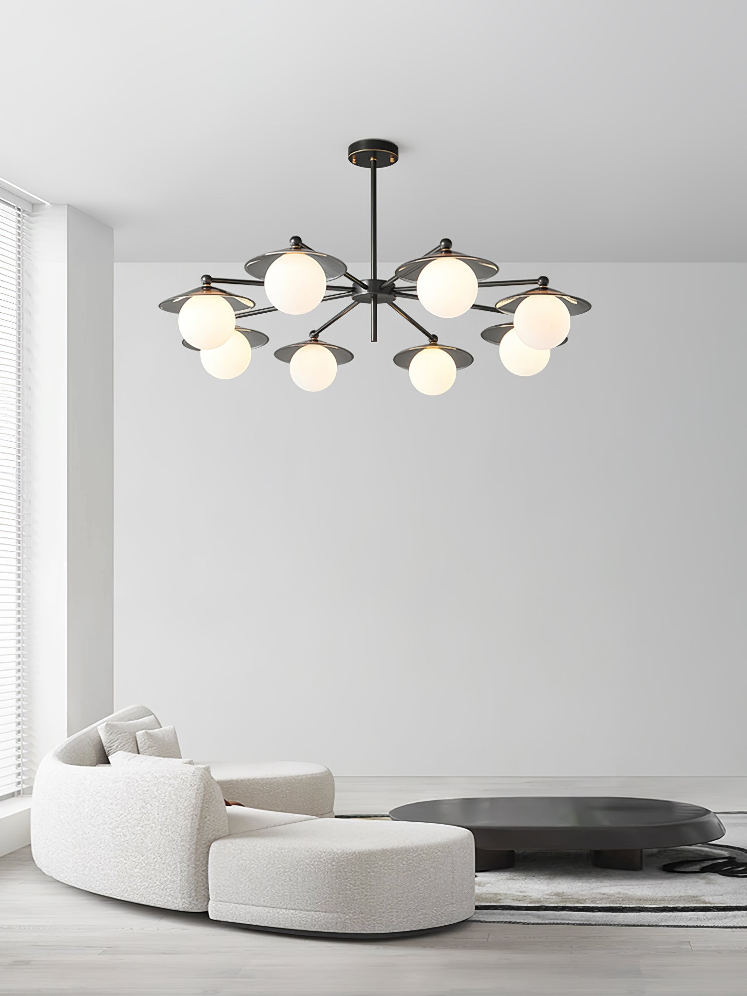 Celestial Saucer Chandelier