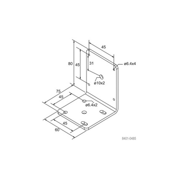 ABS Import Tools L MOUNTING PLATE FOR CONCENTRATED...