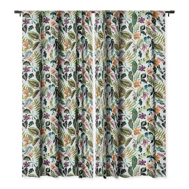 1pc Blackout Window Curtain Panel Deny Designs