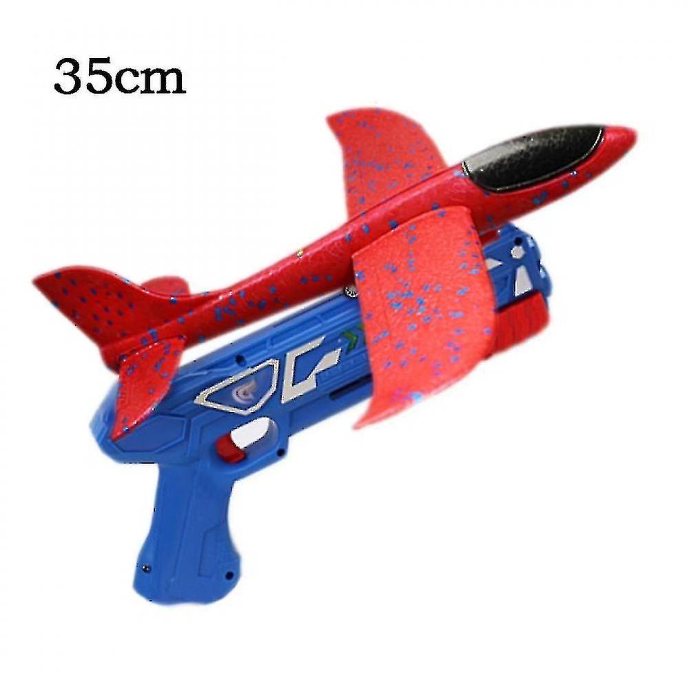 Bubble Airplane Launcher Epp Bubble Airplane Glider Hand Throwing Catapult Airplane Toys Children's Catapult Gun Airplane Shooting Game Toys