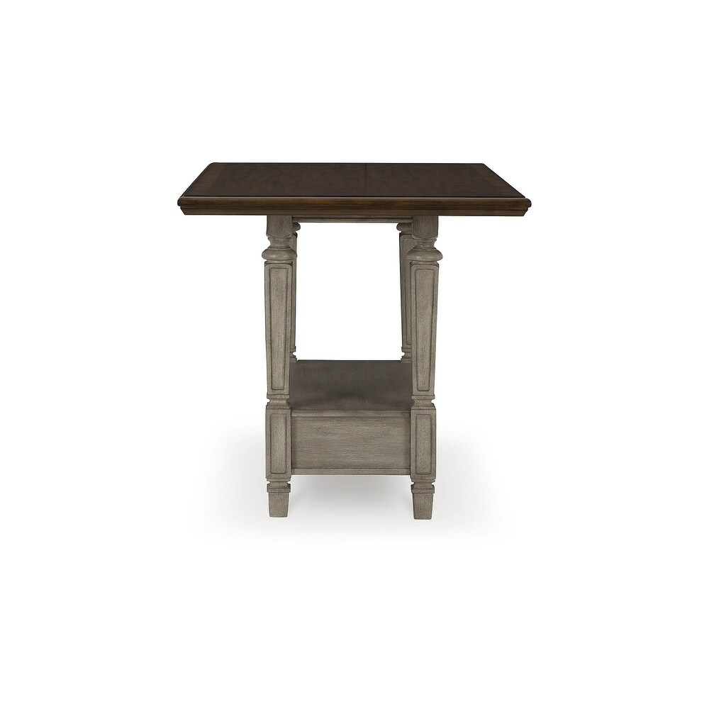 Signature Design by Ashley Lodenbay Antique Gray Counter Height Dining Table   36\