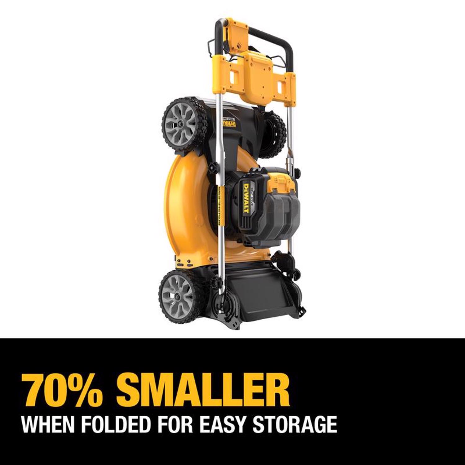 DeWalt 20V MAX DCMWSP244U2 21 in. 20 V Battery Self-Propelled Lawn Mower Kit (Battery \u0026 Charger)