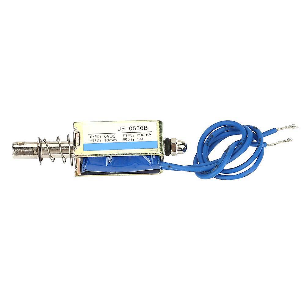 Automation Control 6/12/24v Dc 300ma Dc Pull Electromagnet 5n Retractable Range 10mm(6v)