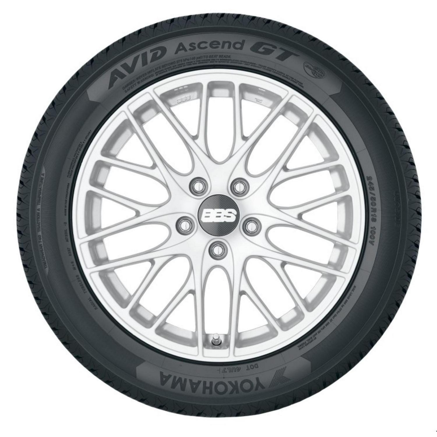 Yokohama AVID Ascend GT 245/40R18 97V XL All Season Performance Passenger Tire