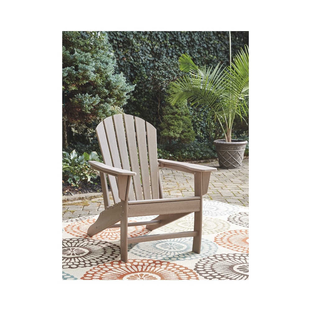 Signature Design by Ashley Sundown Treasure Outdoor Poly  Weather Adirondack Chair