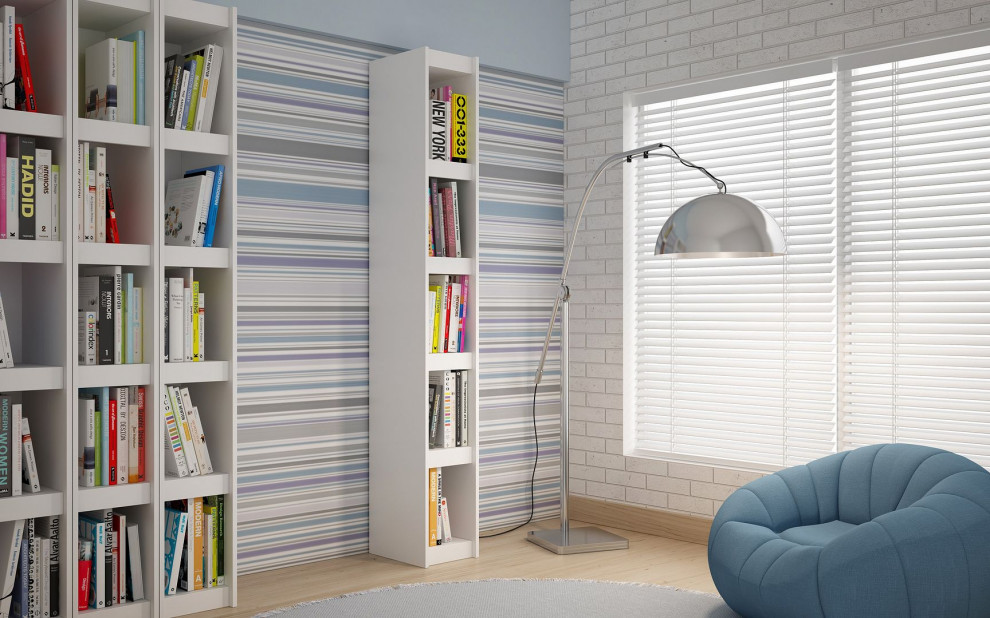 Manhattan Comfort Valuable Parana Bookcase 1.0  5 Shelves   Transitional   Bookcases   by Manhattan Comfort  Houzz