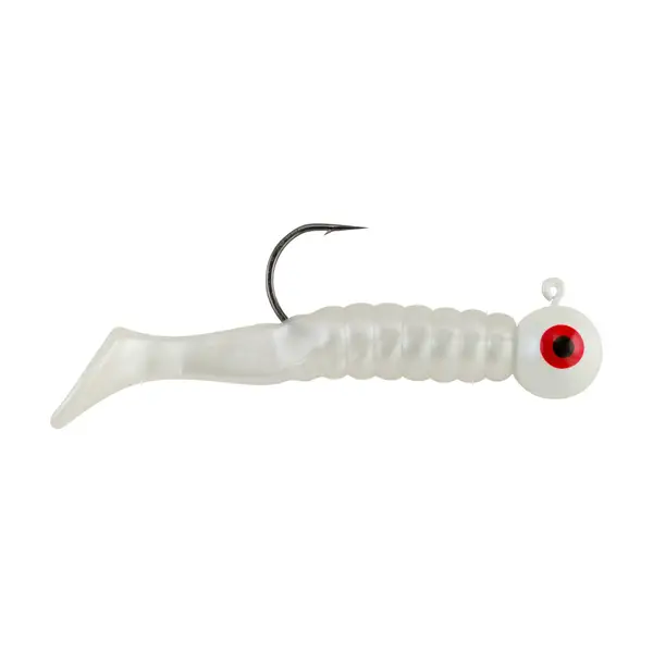 Johnson Pearl White Swing Paddle Tail