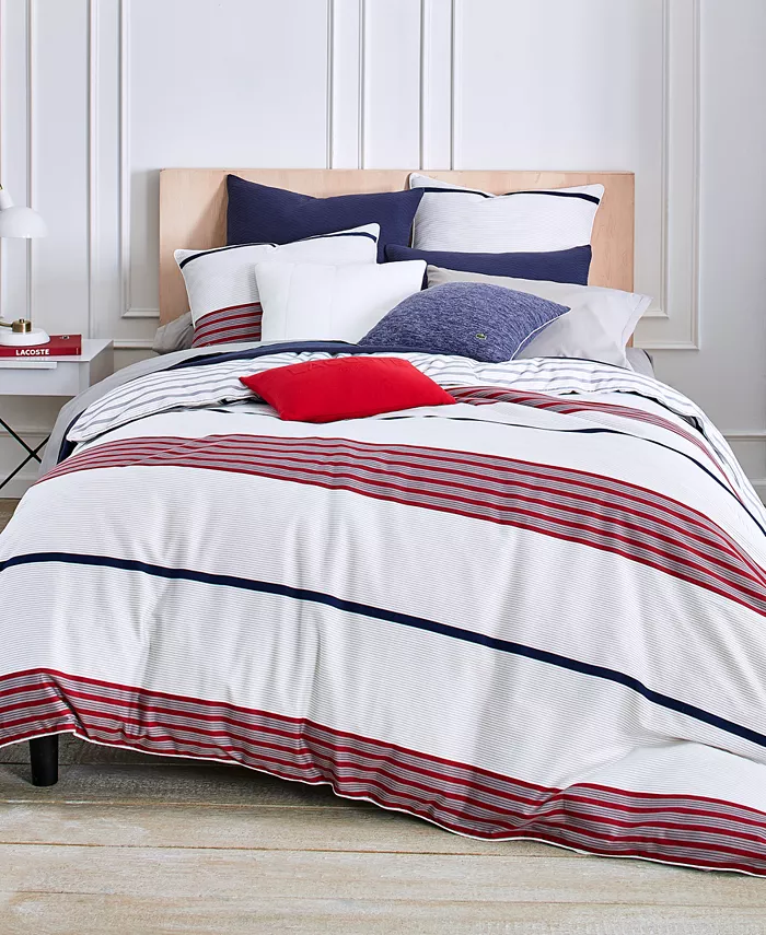 Lacoste Home Milady Duvet Cover Set， Twin Twin XL