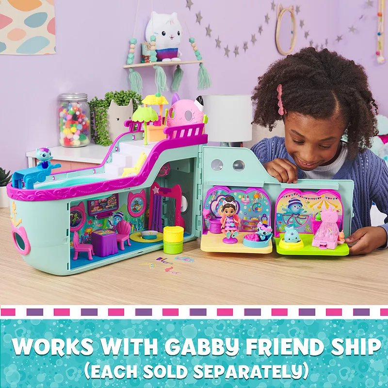 Gabby's Dollhouse MerCat's Spa Room Playset