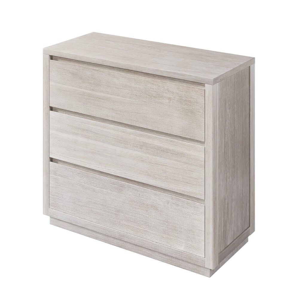 3 Drawer Wood Chest for Bedroom  Living Room