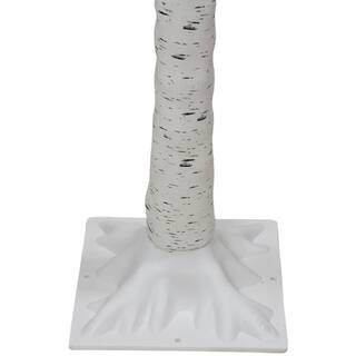 6 ft. Lighted Christmas White Birch Twig Tree Outdoor Decoration - Warm White LED Lights 34289209