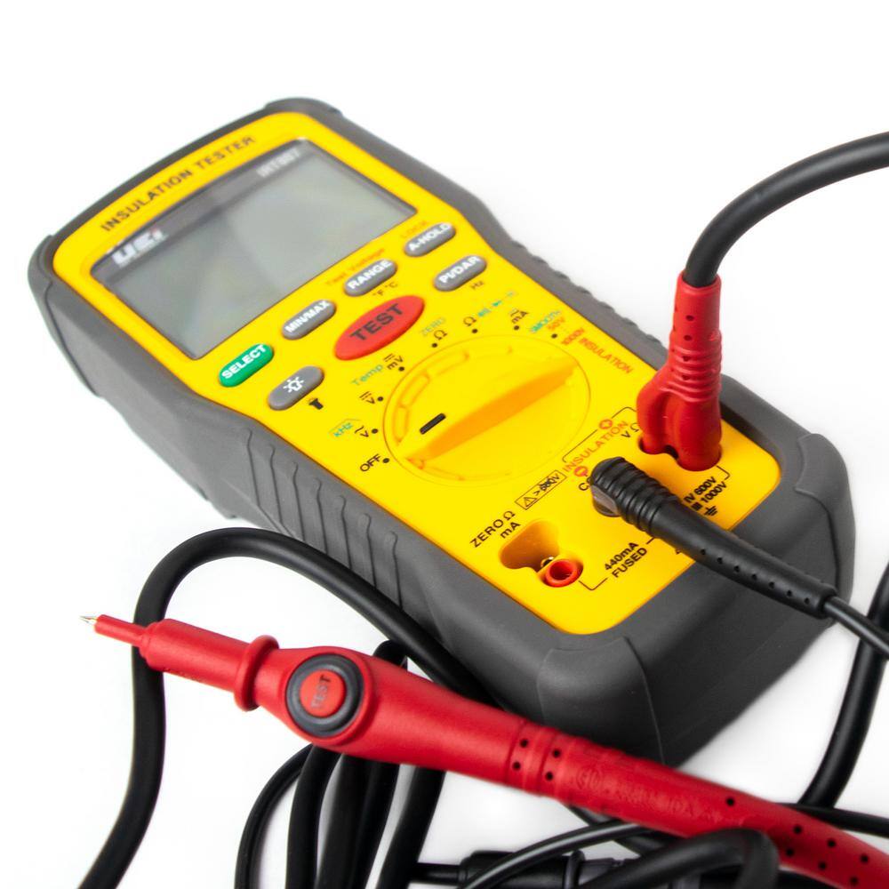 UEi Test Instruments Advanced Insulation Resistance Tester IRT807