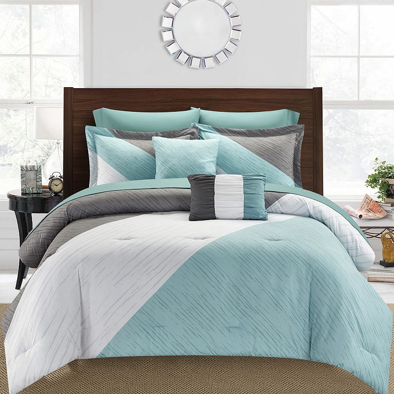 Chic Home Nadine Comforter Set with Coordinating Pillows