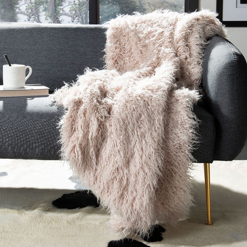 Safavieh Faux Sheepskin Throw