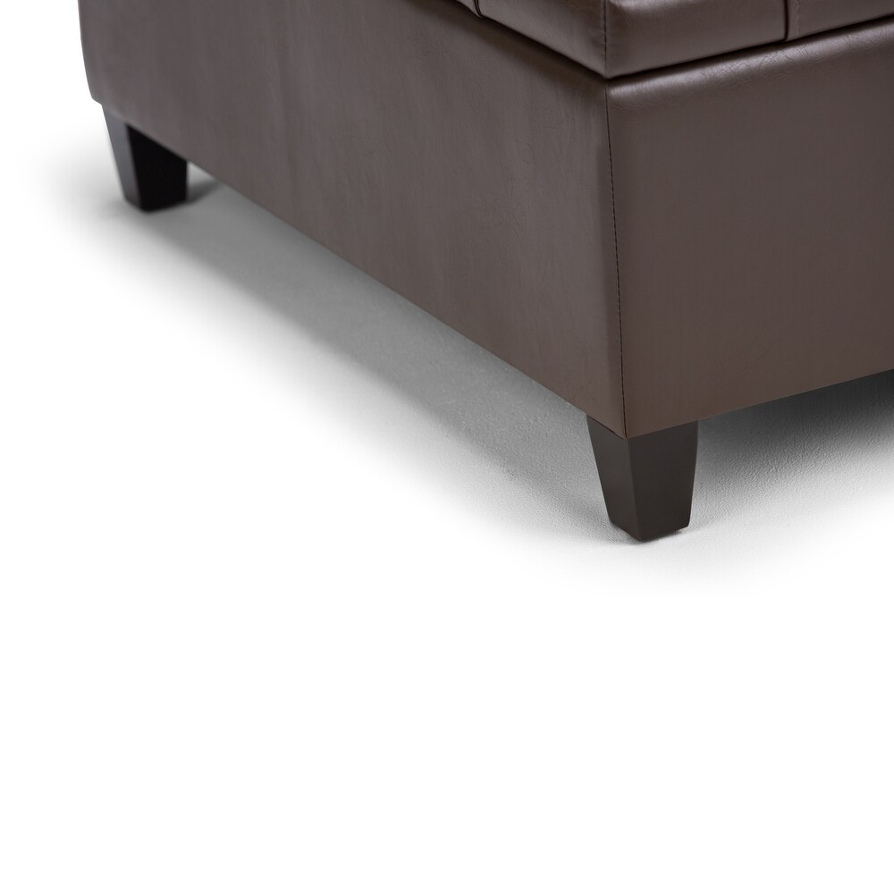 WYNDENHALL Elliot Transitional Table Ottoman